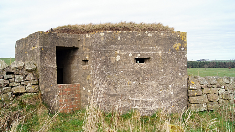 World War II Pill Box at Mealkail Knowe