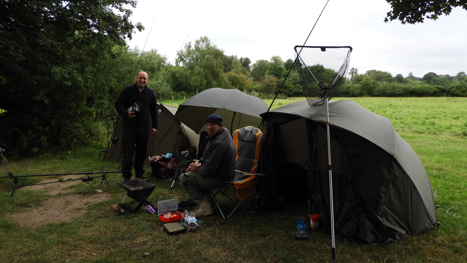 Ex Army chaps enjoying the quiet life