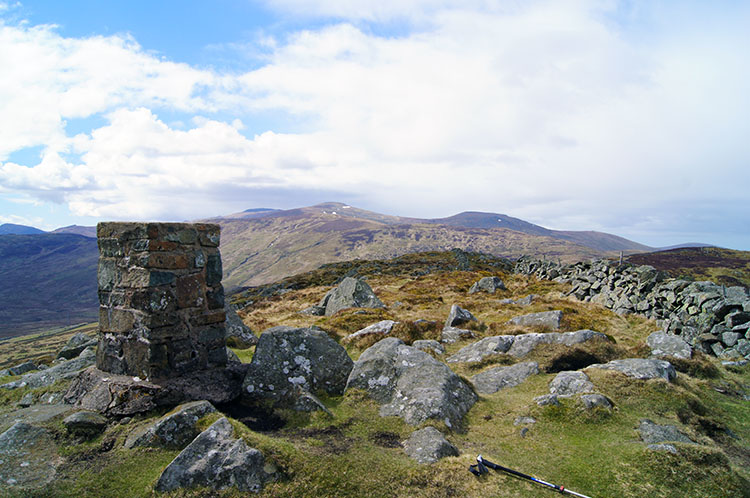 The summit of Tal y Fan