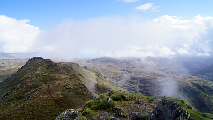 On the summit of Cnicht