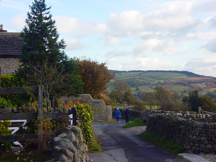 Setting off from the village