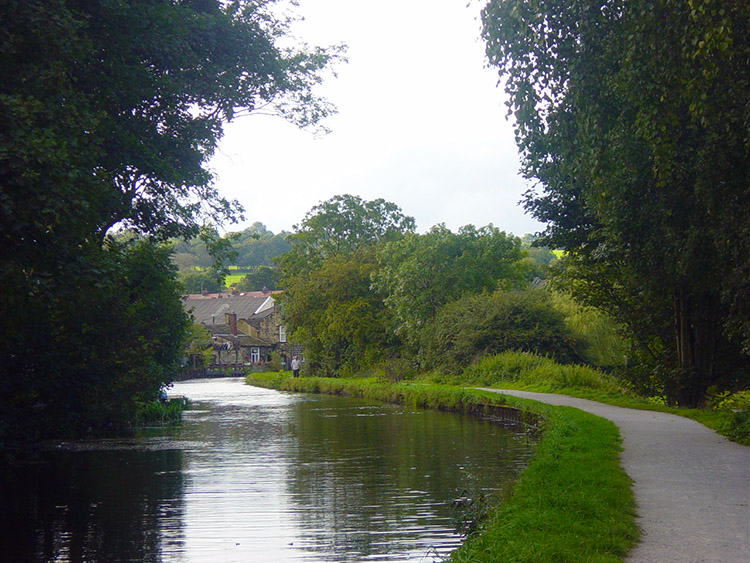 Following the towpath to Rodley