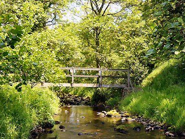 Footbridge over Kex Beck