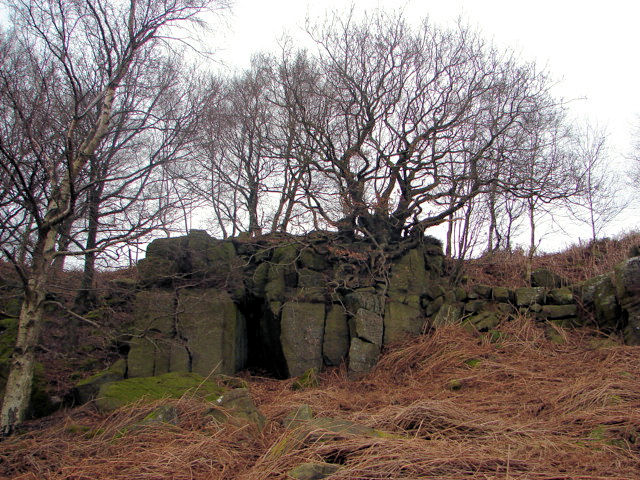 A cosy nook at Brimham Rocks