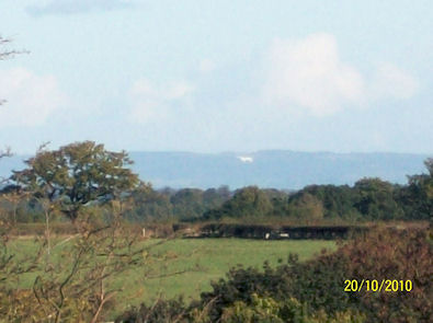 Kilburn White Horse seen from Spofforth!