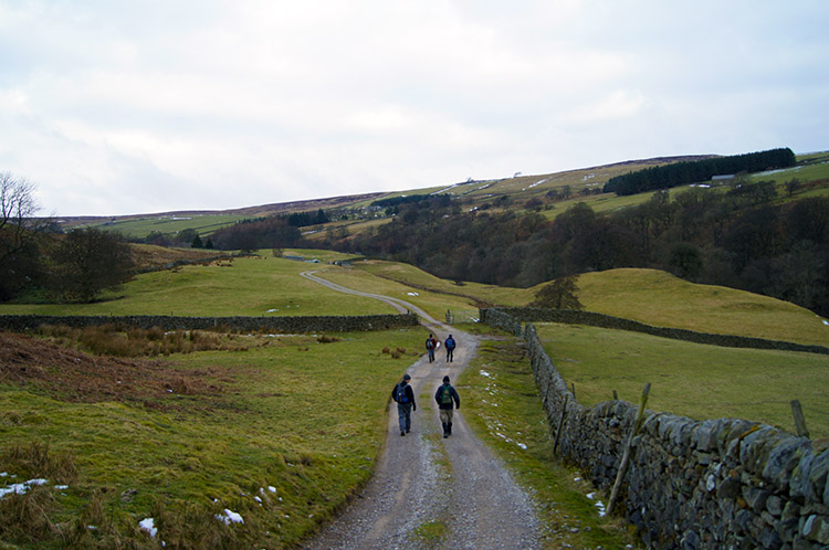 The track from Stean to Well House
