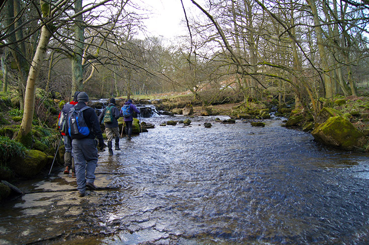 The crossing of How Stean Beck