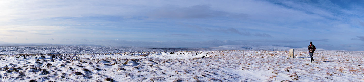 A wonderful winter landscape on Meugher