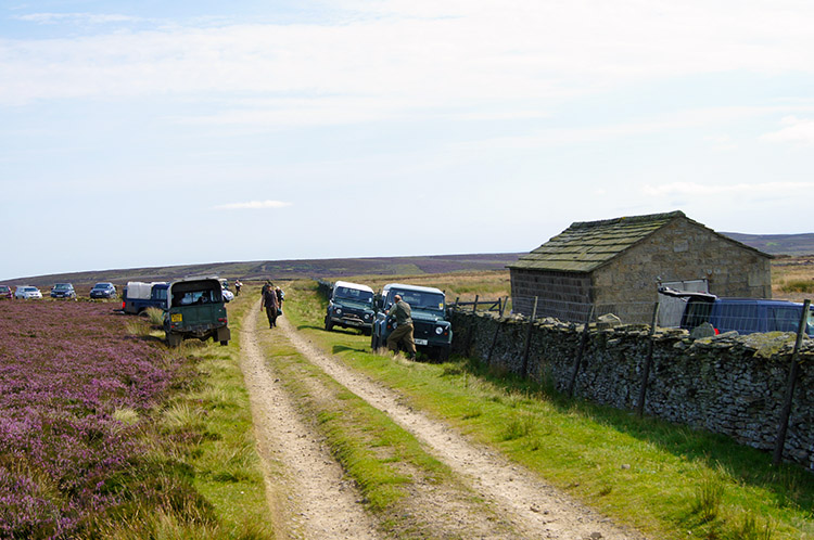 Grouse Shooting Party at Jenny Twigg