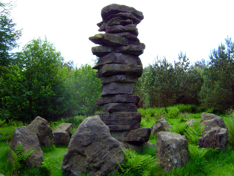 Stone Pinnacle outside of Druid's Temple