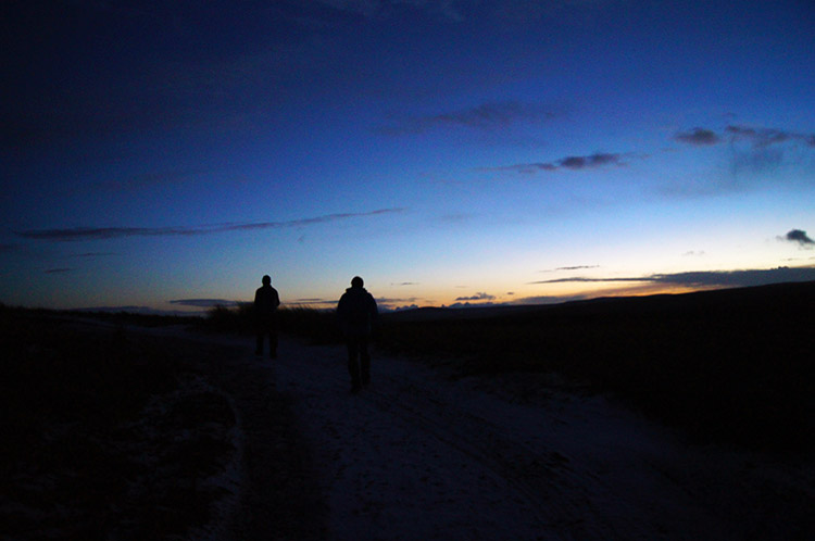 Night walking in Nidderdale