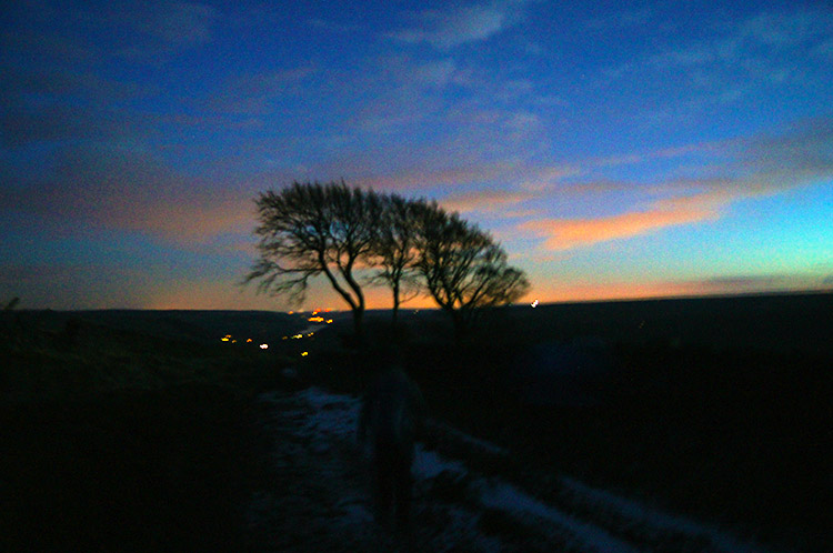 In Moor Lane, the way back to Middlesmoor