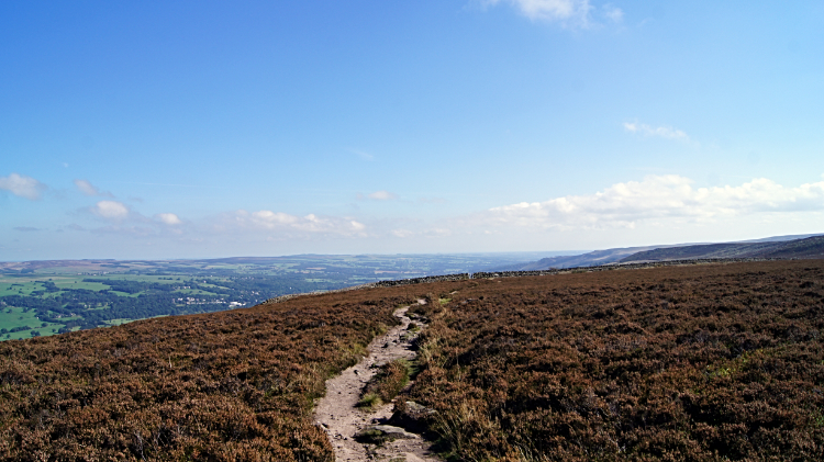 The path to Ilkley Moor