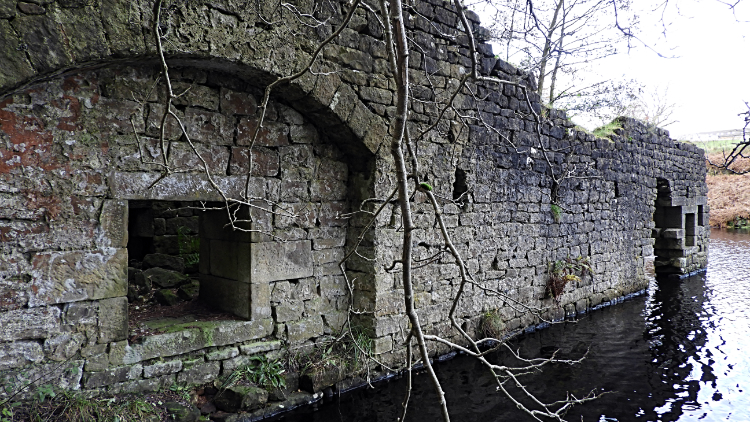 Ruins of the mill of West End village