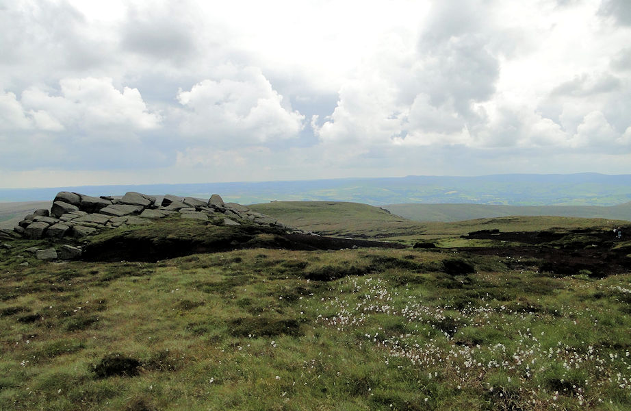 Kinder Scout, highest point in Derbyshire