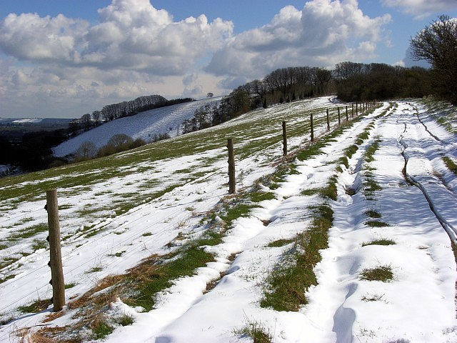 On the Wayfarer's Walk as it approaches Pilot Hill