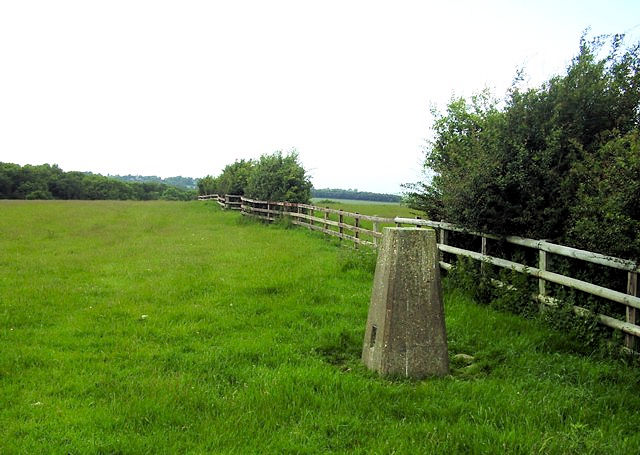 The highest trig pillar in Rutland