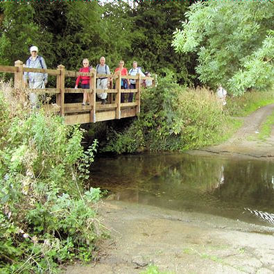 Crossing the Willow Brook