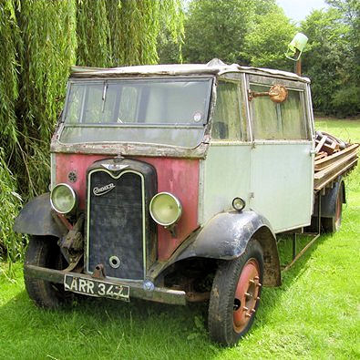 Old lorry at Kings Cliffe