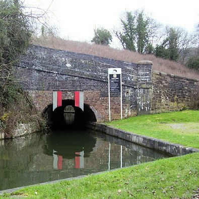 Froghall Tunnel is low and most boats are unable to pass through