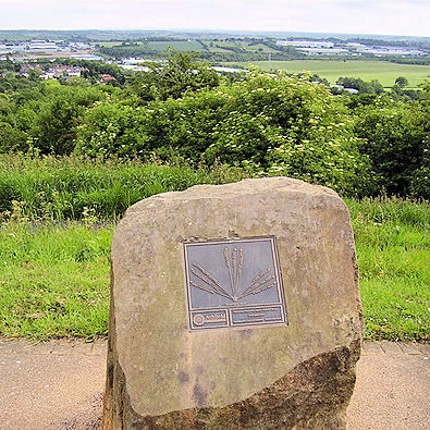 Strawberry Bank is the highest natural point in Nottinghamshire