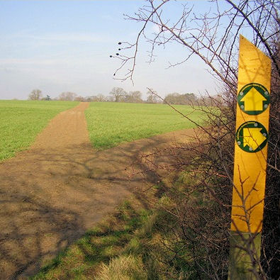 Well defined Leicestershire path