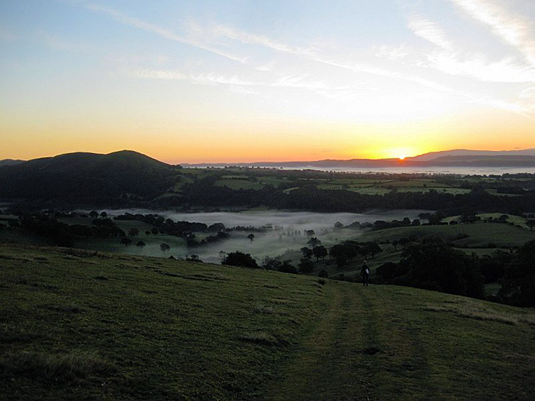 Early Morning on the Shropshire Hills