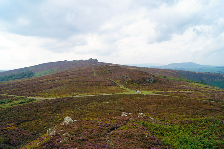 Looking along the ridge from Shepherd's Rock