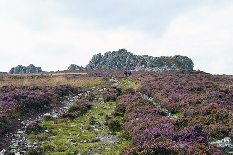 Walking towards Devil's Chair