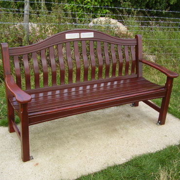 Seat near Fearn Farm on Leicestershire Round