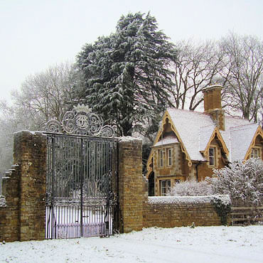 Castle entrance at Brewers Grave