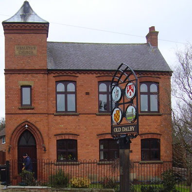 The former chapel in Old Dalby