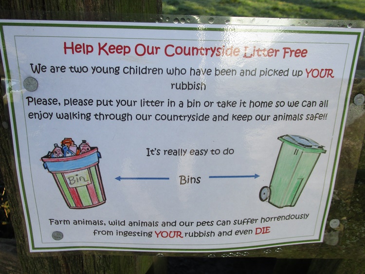 Take you litter home