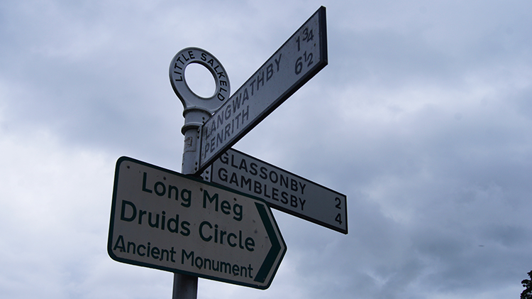 Signpost in Little Salkeld