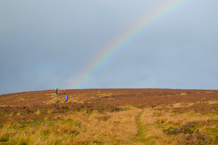 Rainbow near Citron Seat