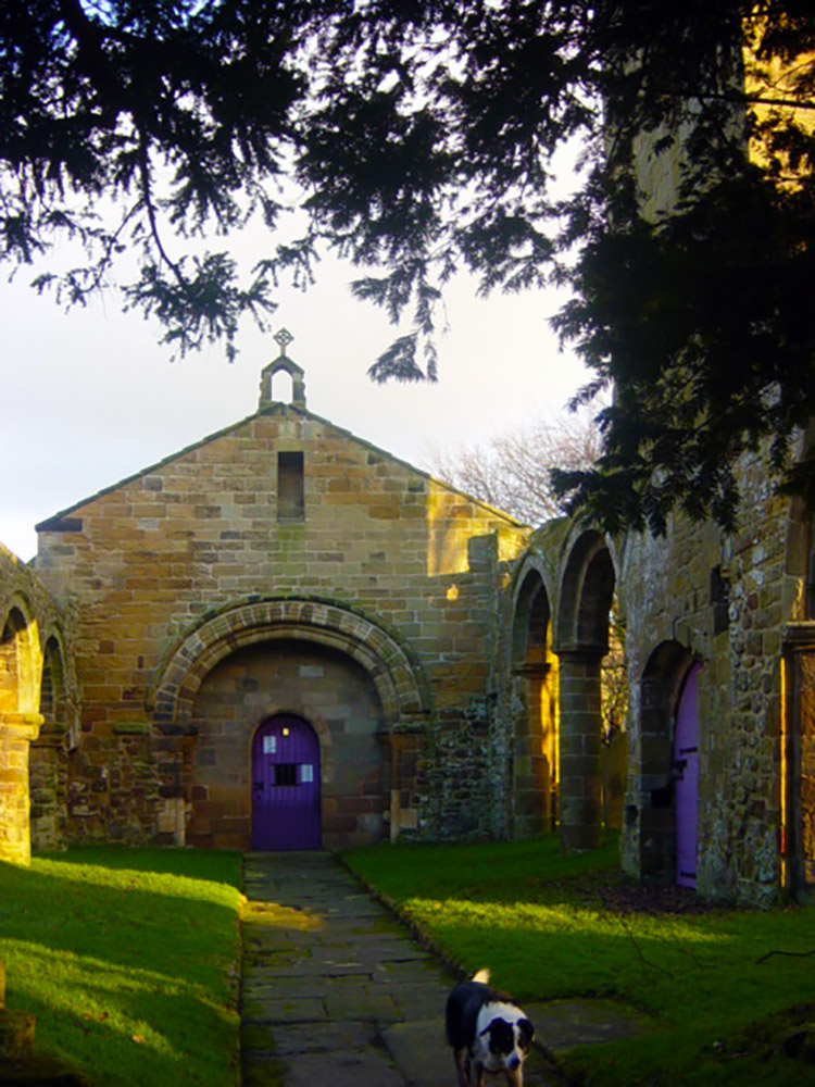 St Mary's Church in Whorlton was rebuilt in 1853