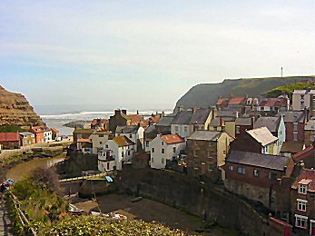 Staithes is a very pretty village