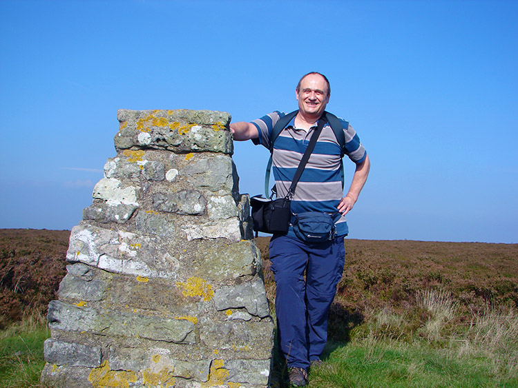 The trig point on Black Hambleton