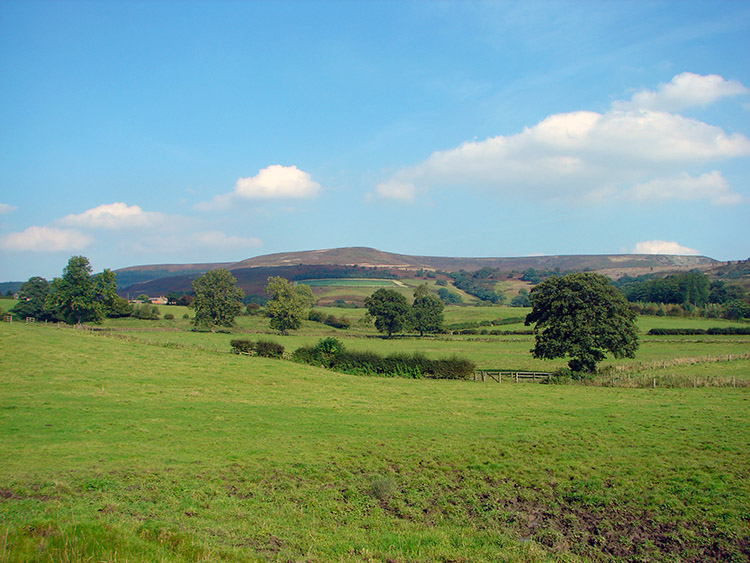 Beautiful countryside in Hambleton