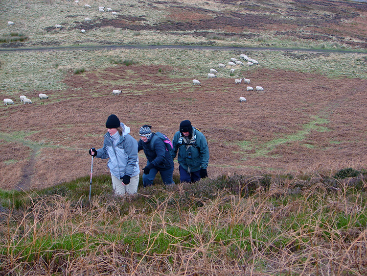 Ascending Hawnby Hill