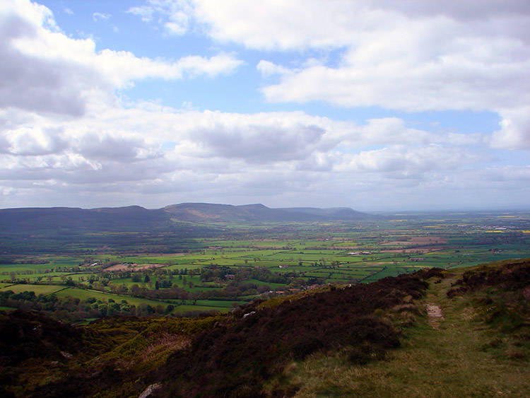 The moors as seen from Captain Cook's Monument