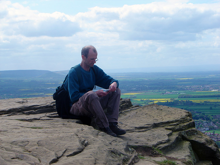 Contemplation on Roseberry Topping