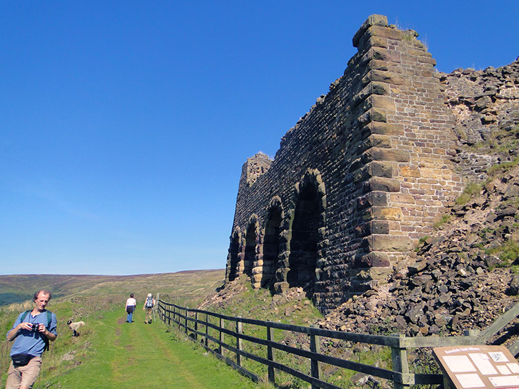 Disused ironstone works in Rosedale