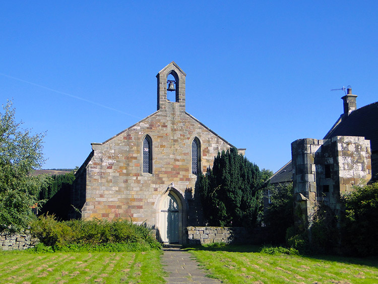 The church in Rosedale Abbey