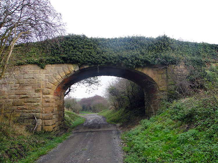 Walking on the route of the old railway