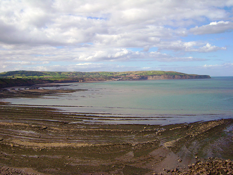 Looking back while on the climb of South Cheek