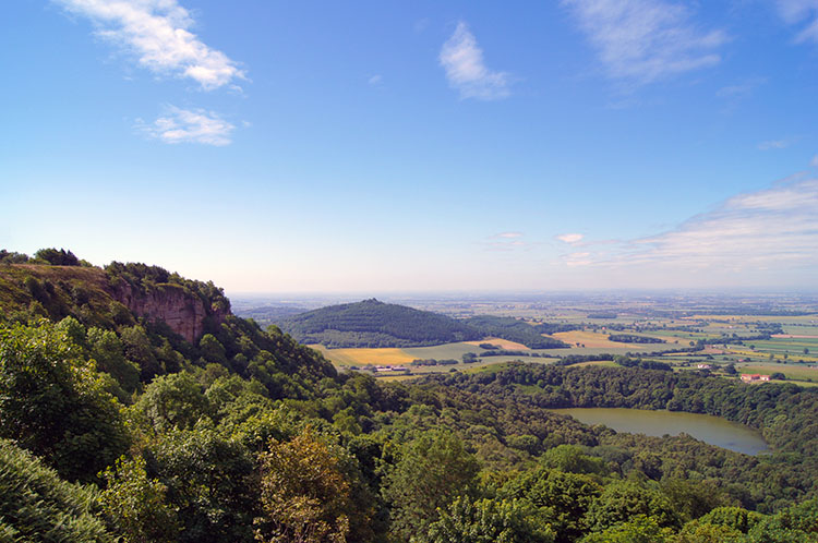 Whitestone Cliff, Gormire Lake and Hood Hill