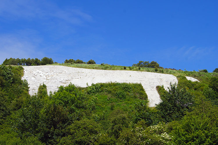 Climbing to the White Horse