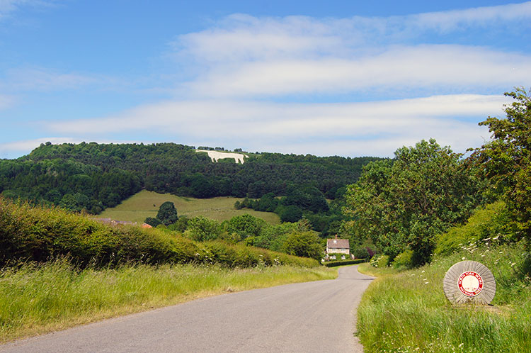 View to the White Horse from Kilburn