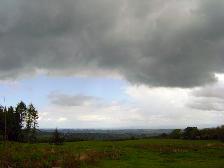 Brooding skies before rain